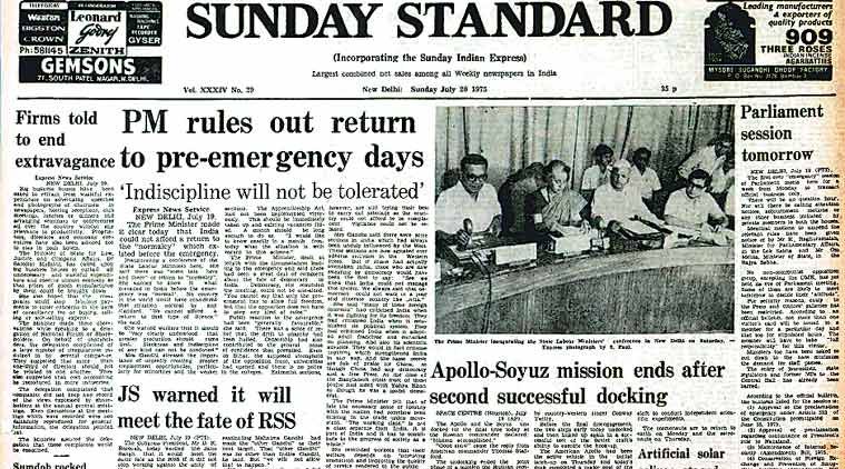 Emergency declare by Indira Gandhi