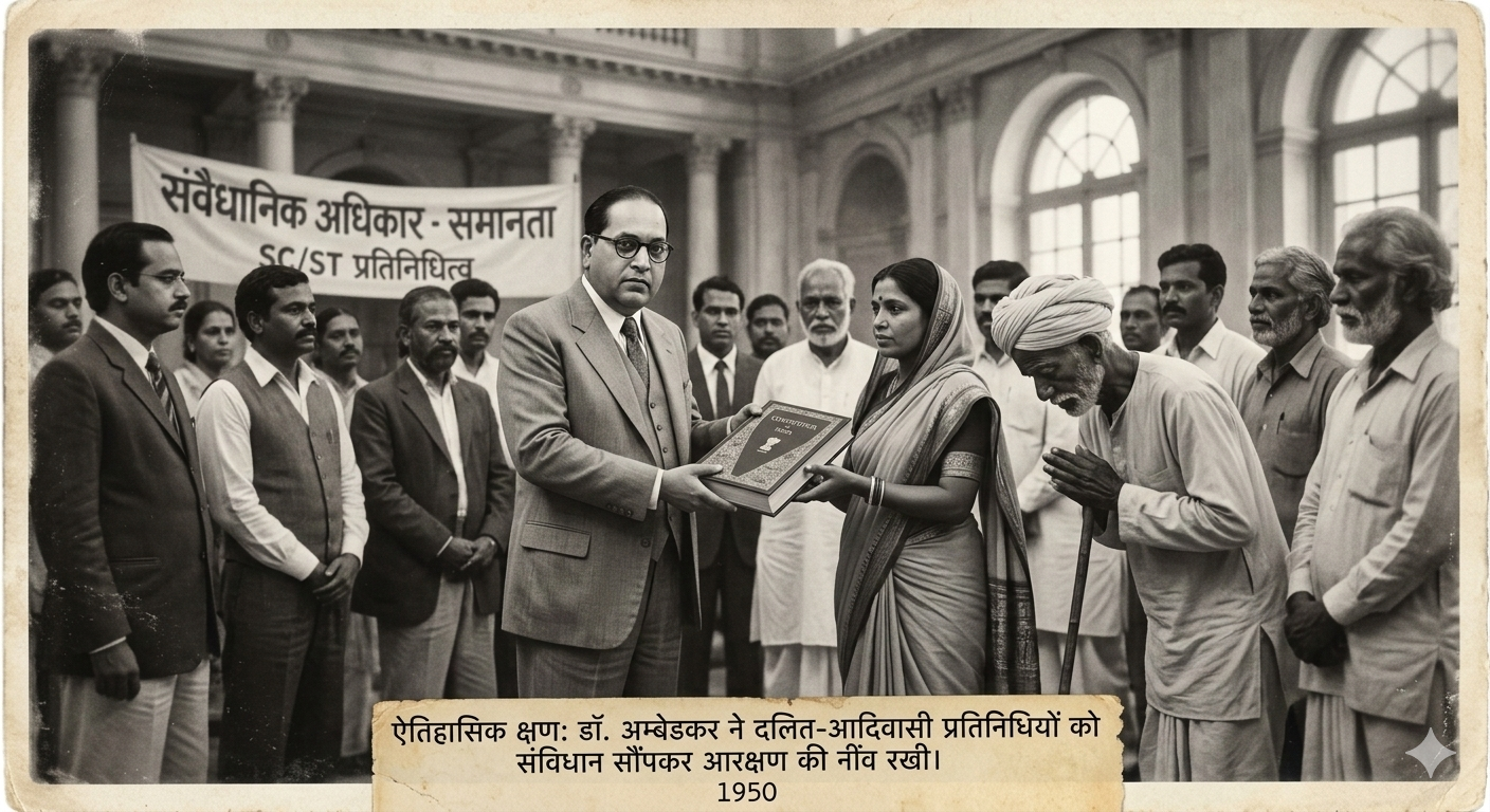 भारत में SC-ST आरक्षण क्या  है : सामाजिक न्याय और समानता का ऐतिहासिक सफर