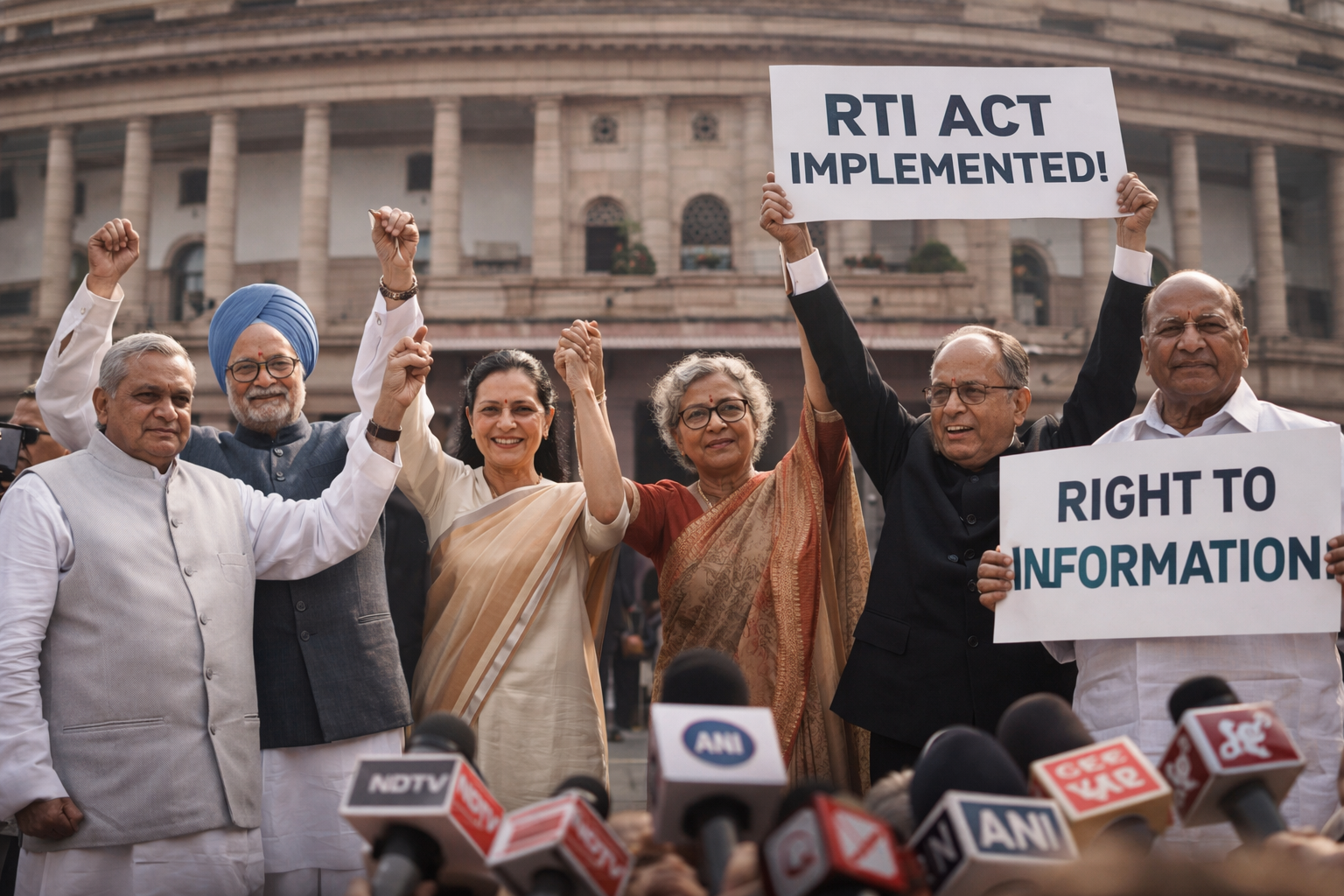 सूचना का अधिकार अधिनियम: RTI ACT 2005