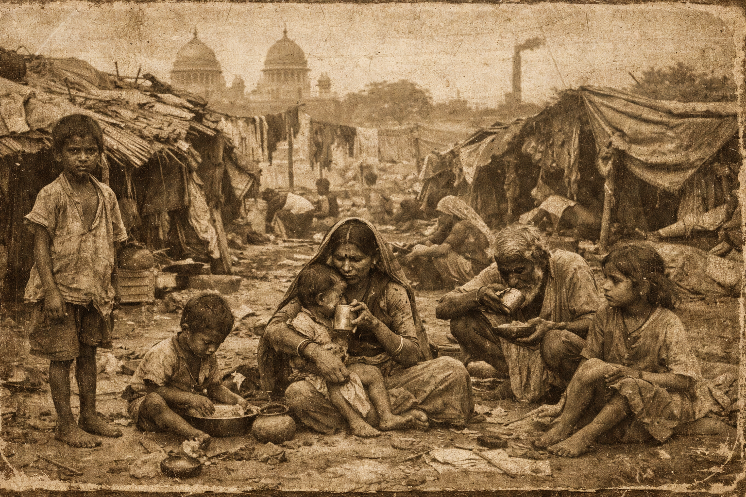 भारत मे गरीबी  का सम्पूर्ण विश्लेषण